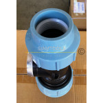 สามทางเกลียวใน สำหรับท่อ HDPE แบบสวมอัด (63mmx2") ประปา