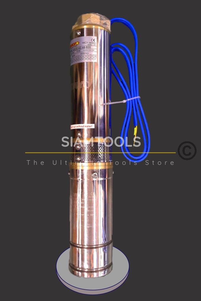ปั๊มน้ำบาดาลพลังงานแสงอาทิตย์-TAYO-600W 3SC3-80-48-600