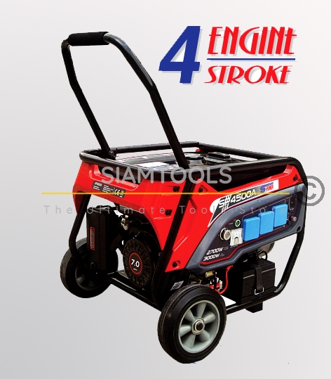 เครื่องปั่นไฟ เครื่องกำหเนิดไฟฟ้าแบบใช้น้ำมันเบนซิล-SP-3500A