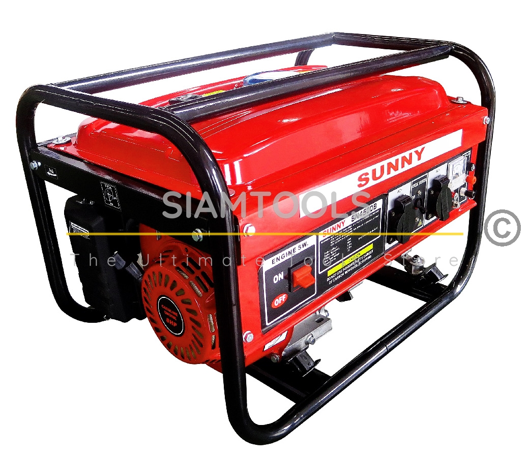 เครื่องปั่นไฟใช้น้ำมันเบนซิน SN4500B