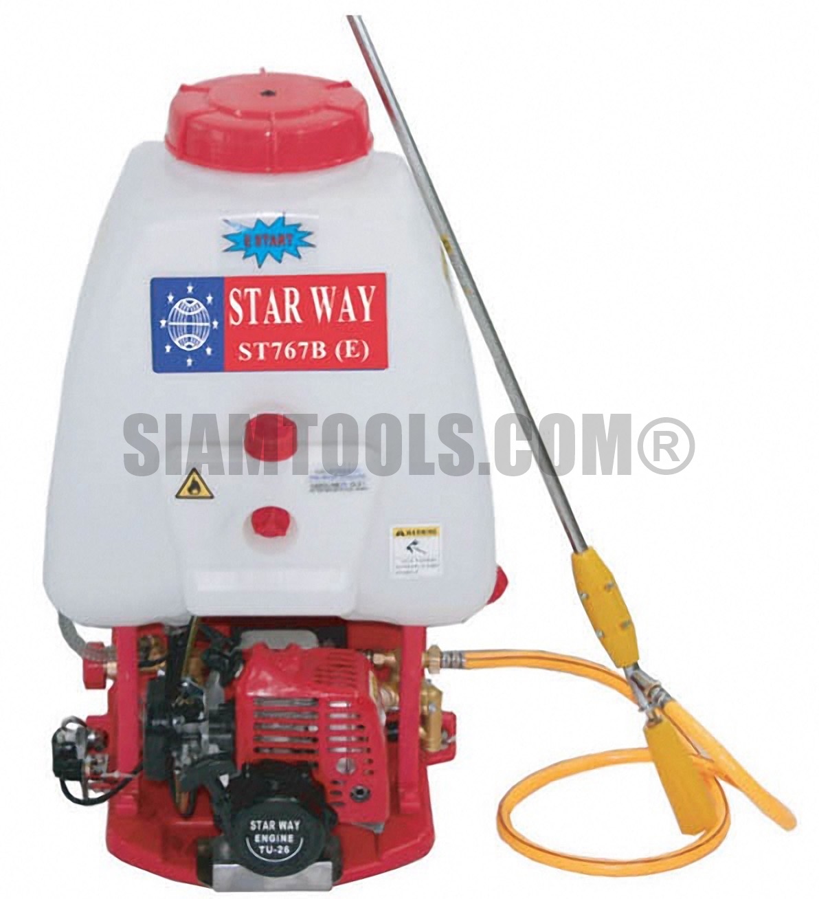เครื่องพ่นยาสะพายหลังแบบลูกสูบ Starway-ST767B (E)