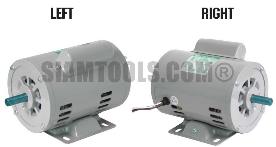 มอเตอร์ไฟฟ้าตราช้างยนต์มีคอนเดนเซอร์-TSM-1/2C -1/2HP.