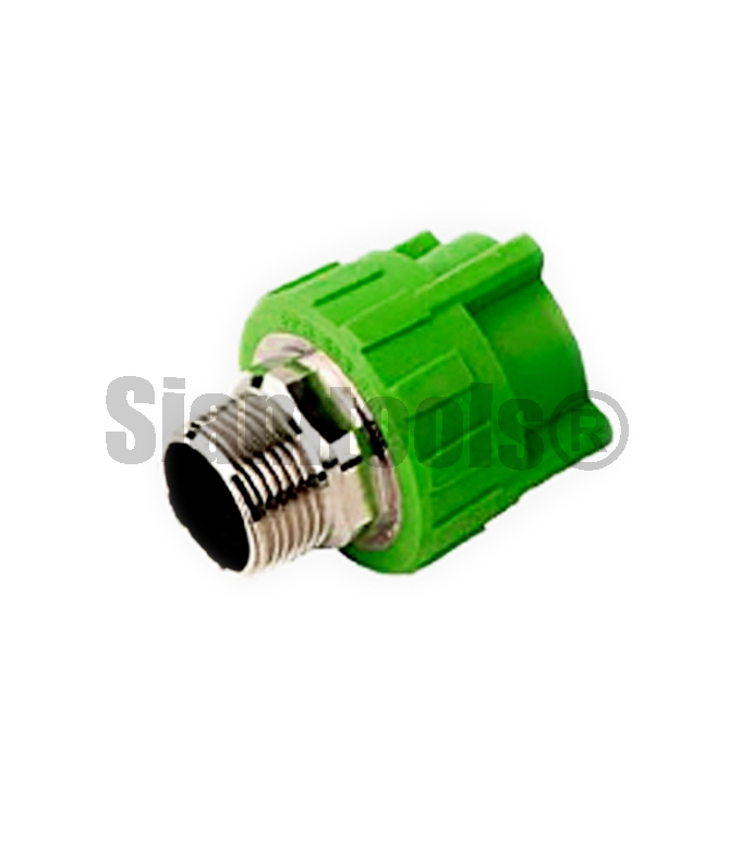 ข้อต่อเกลียวนอก PPR- D63X2"