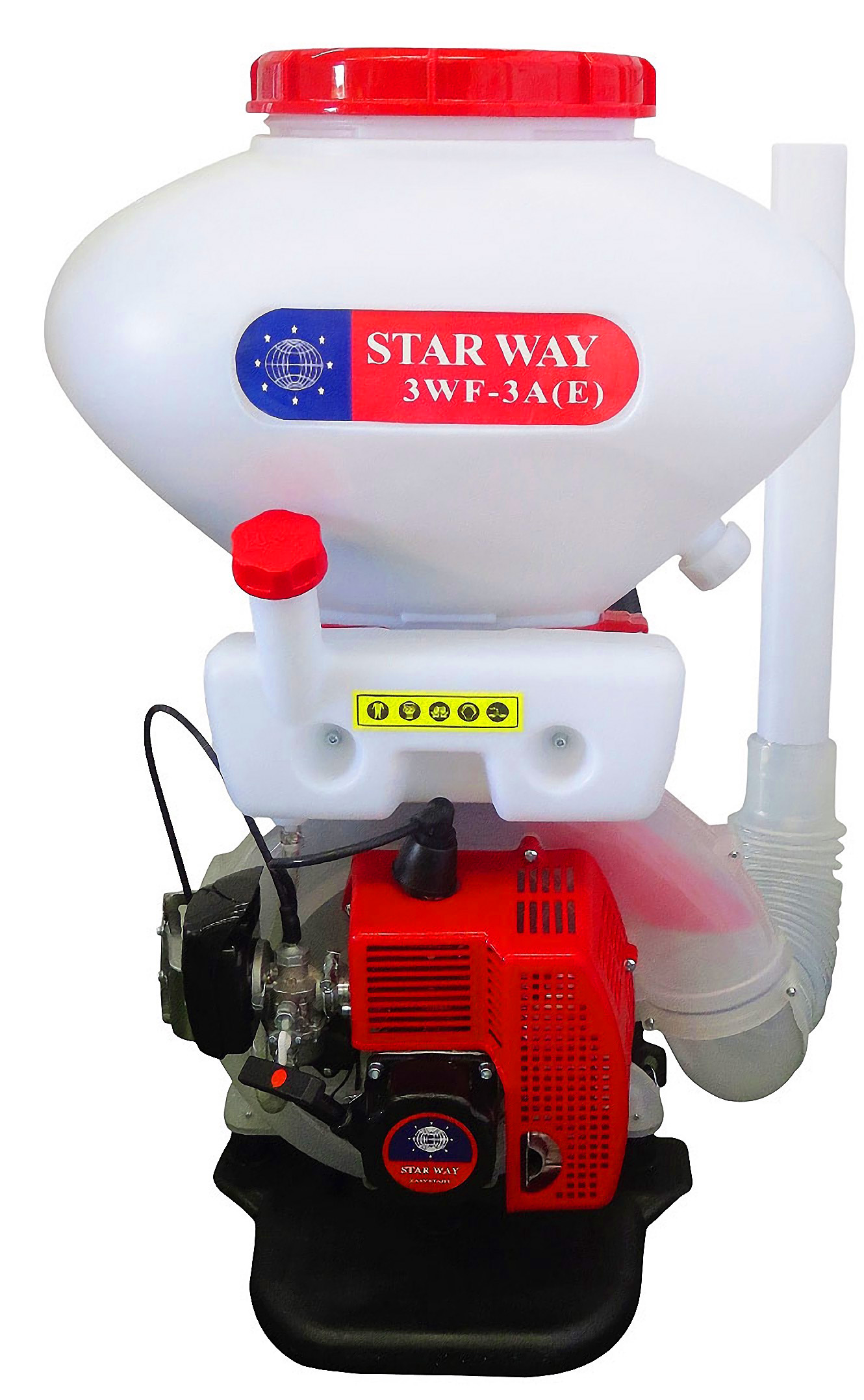 เครื่องพ่นยาสะพายหลังแบบพัดลม Starway-3WF-3A(E)สีแดง