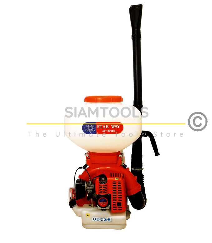 เครื่องพ่นเมล็ดสะพาบหลัง แบบพัดลม Starway-3wf-30
