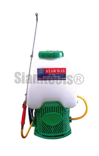 เครื่องพ่นยาสะพายหลังใช้แบตเตอรี่ Starway-ST-768S (12v.)