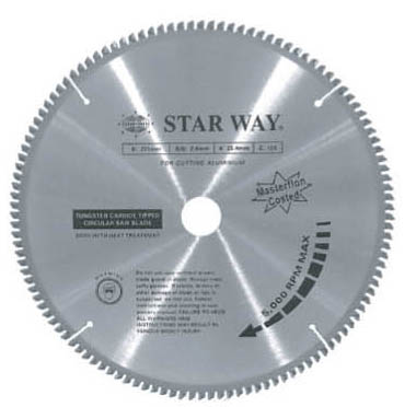 ใบเลื่อยวงเดือนตัดอลูมิเนียม Starway