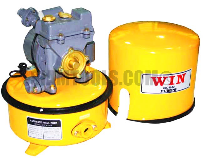 ปั๊มอัตโนมัติ แบบถัง WIN   ¾"x150W-(3/4"X3/4")