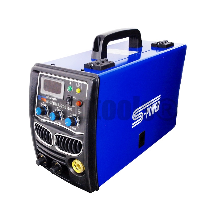 เครื่องเชื่อมไฟฟ้า Inverter S-POWER-MIG MMA-200