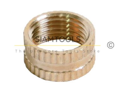 แหวนเกลียวในทองเหลือง -1/2"