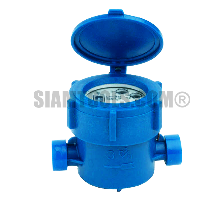 มิเตอร์น้ำ มารตวัดน้ำพีวีซี TAYO LXS-15E 1/2"