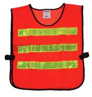 เสื้อนิรภัยสะท้อนแสงสีส้ม RY-SV045