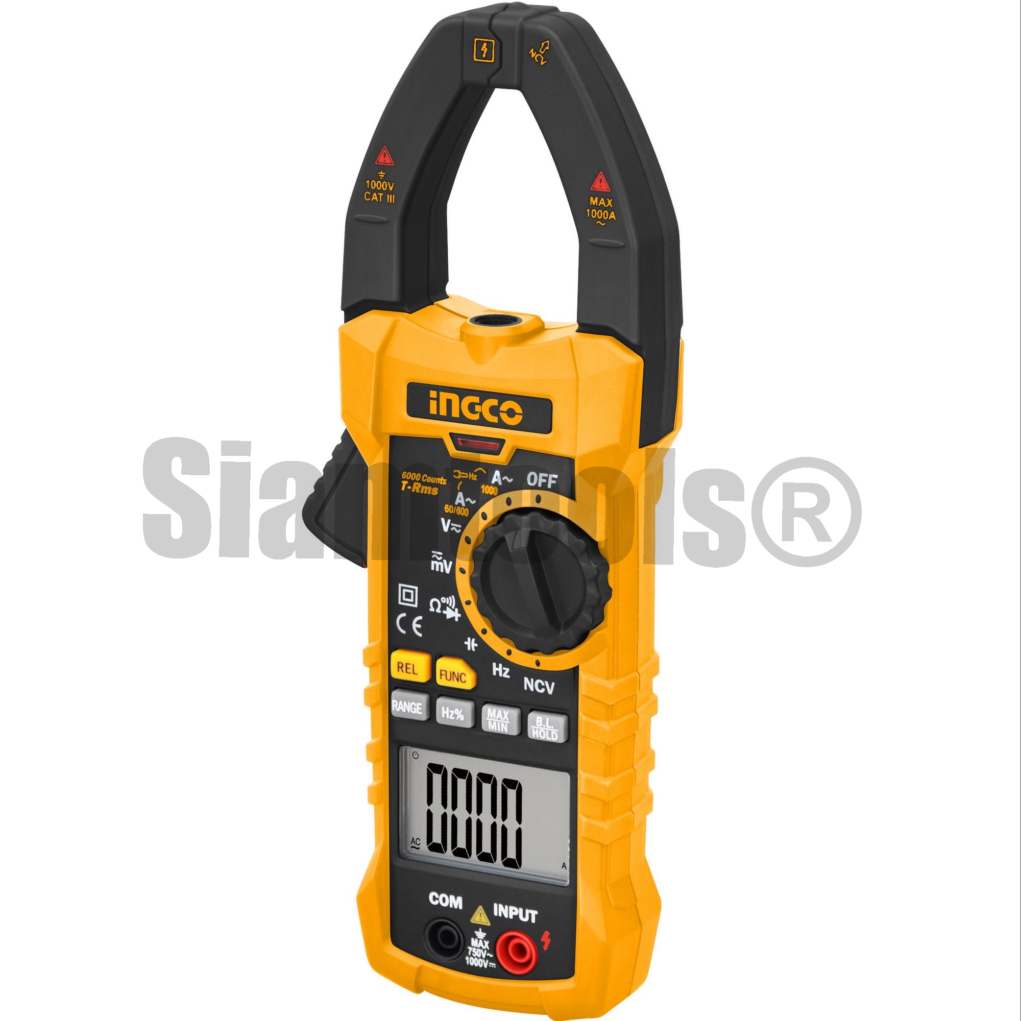 แคลมป์มิเตอร์iNGCO-DCM10001