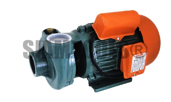 ปั๊มหอยโข่งหน้าใหญ่ใบพัดทองเหลือง SHIBA- 1HP(1 1/2")