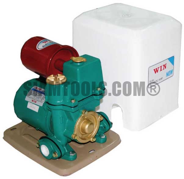 ปั๊มอัตโนมัติ (ปั๊มเปลือย) แบบมีฝาครอบWIN PS-438A (1"x1":400W.)