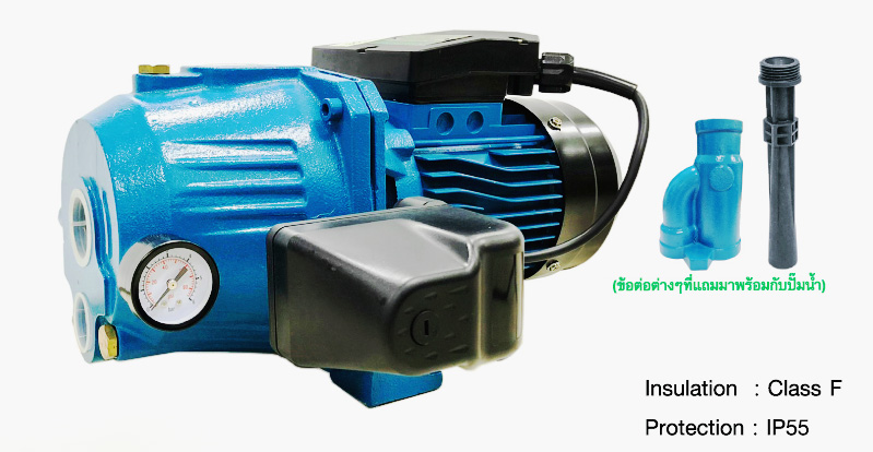 ปั๊มเจ็ทไฟฟ้าดูดลึก 1HP