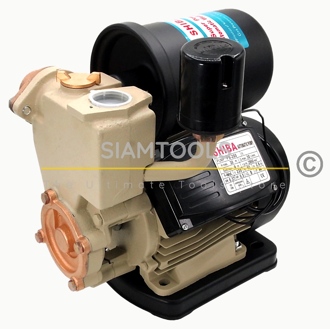 ปั๊มอัตโนมัติ(ปั๊มเปลือย) SHIBA PS-200
