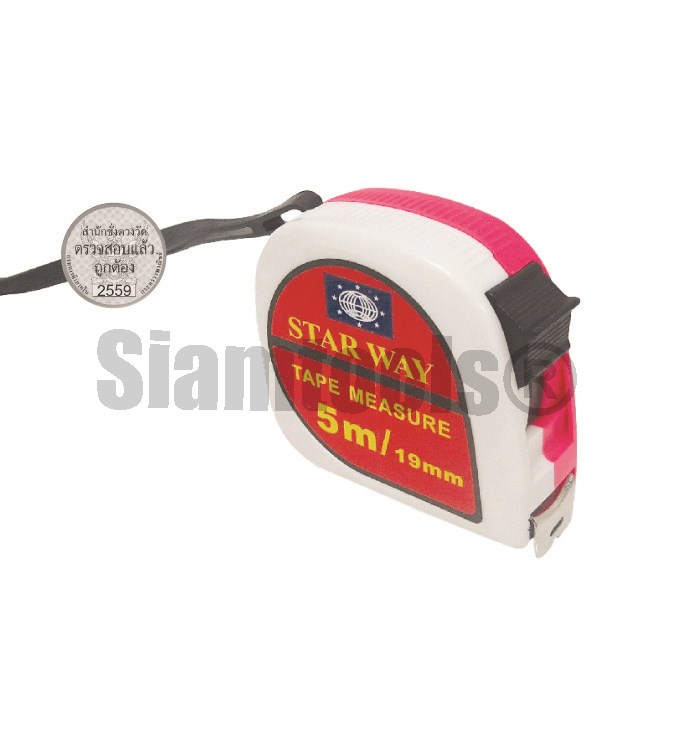 ตลับเมตร ABS Starway -5m/16ftx19mm.